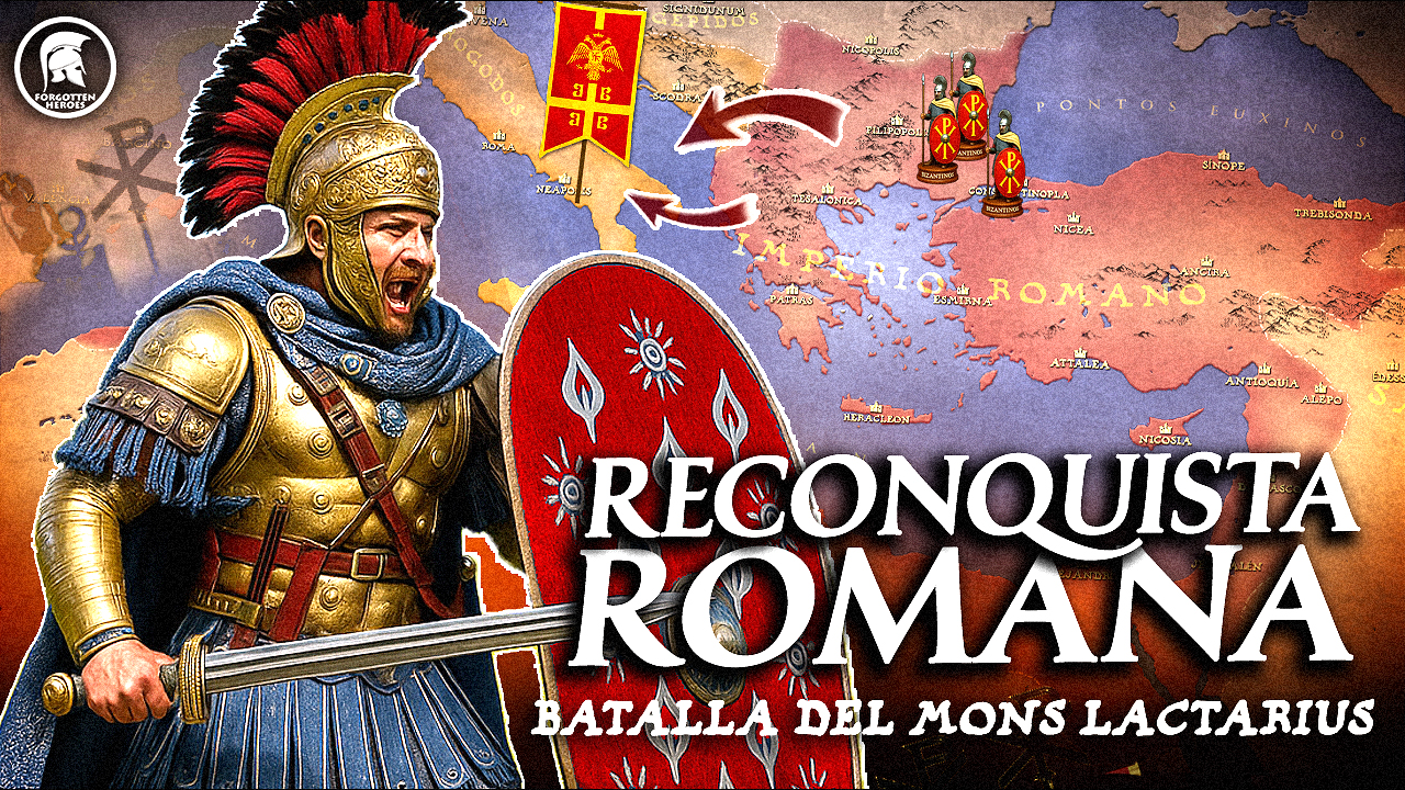 Así aplastó la Roma de Justiniano a los Ostrogodos – Batalla del Mons Lactarius 553 d.C.